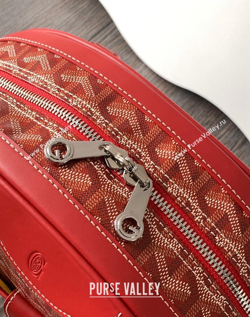 Goyard Saint Jeanne MM Bowling Bag Red (zhang-23112007)
