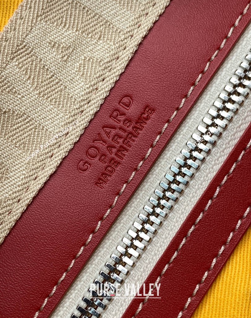 Goyard Saint Jeanne MM Bowling Bag Red (zhang-23112007)