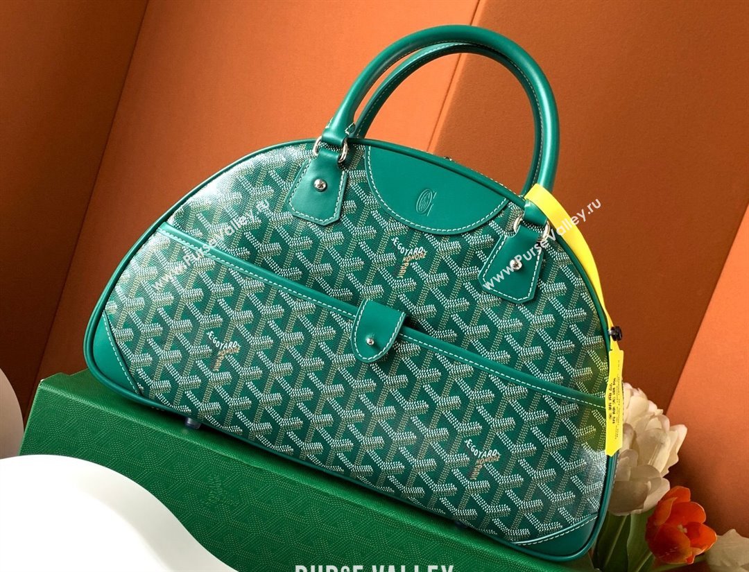 Goyard Saint Jeanne MM Bowling Bag Green (zhang-23112006)