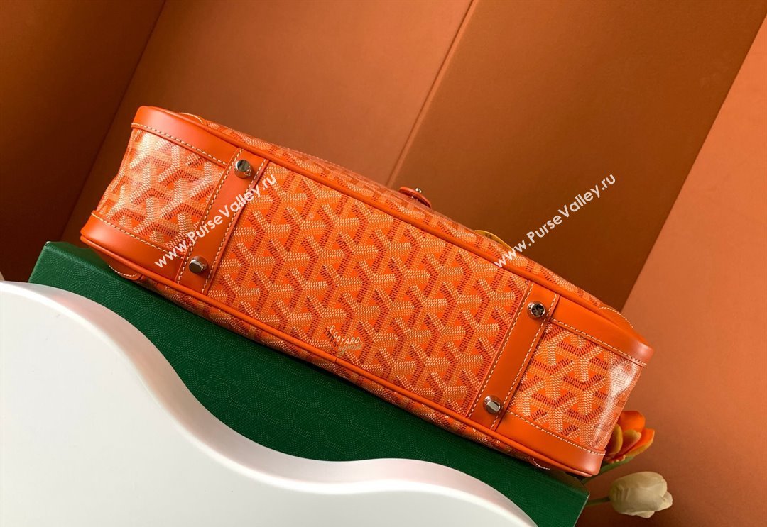Goyard Saint Jeanne MM Bowling Bag Orange (zhang-23112008)