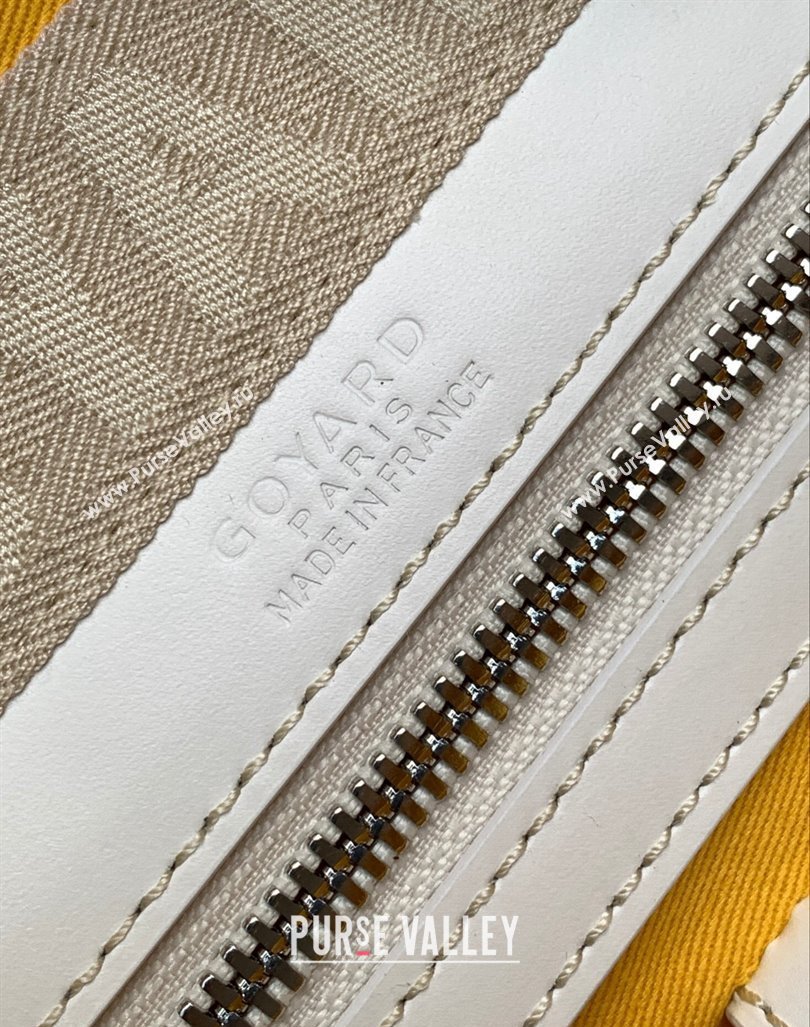 Goyard Saint Jeanne MM Bowling Bag White (zhang-23112011)