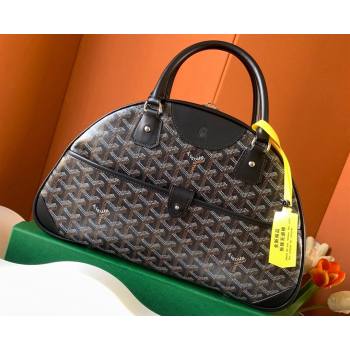 Goyard Saint Jeanne MM Bowling Bag Black (zhang-23112001)