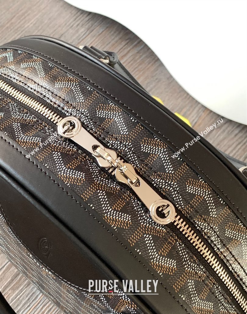 Goyard Saint Jeanne MM Bowling Bag Black (zhang-23112001)