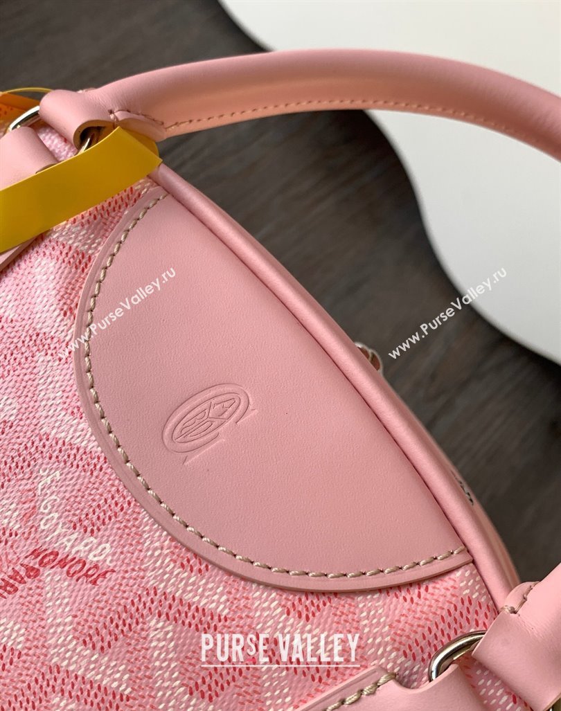 Goyard Saint Jeanne MM Bowling Bag Pink (zhang-23112010)