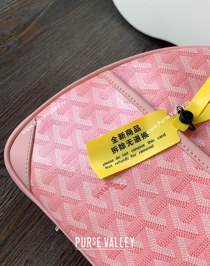 Goyard Saint Jeanne MM Bowling Bag Pink (zhang-23112010)