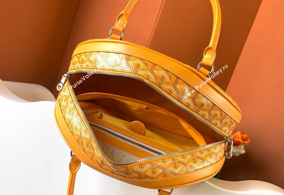 Goyard Saint Jeanne MM Bowling Bag Yellow (zhang-23112009)
