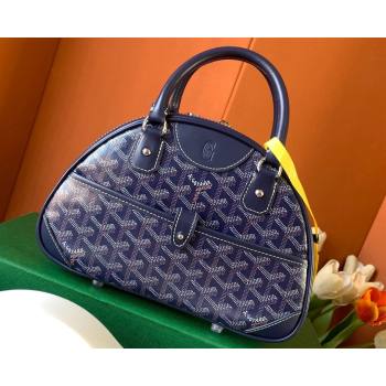 Goyard Saint Jeanne PM Bowling Bag Dark Blue (zhang-23112013)