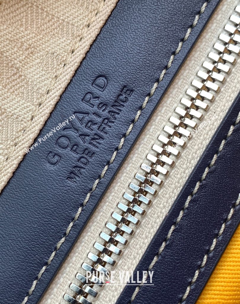 Goyard Saint Jeanne PM Bowling Bag Dark Blue (zhang-23112013)