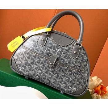 Goyard Saint Jeanne PM Bowling Bag Gray (zhang-23112016)
