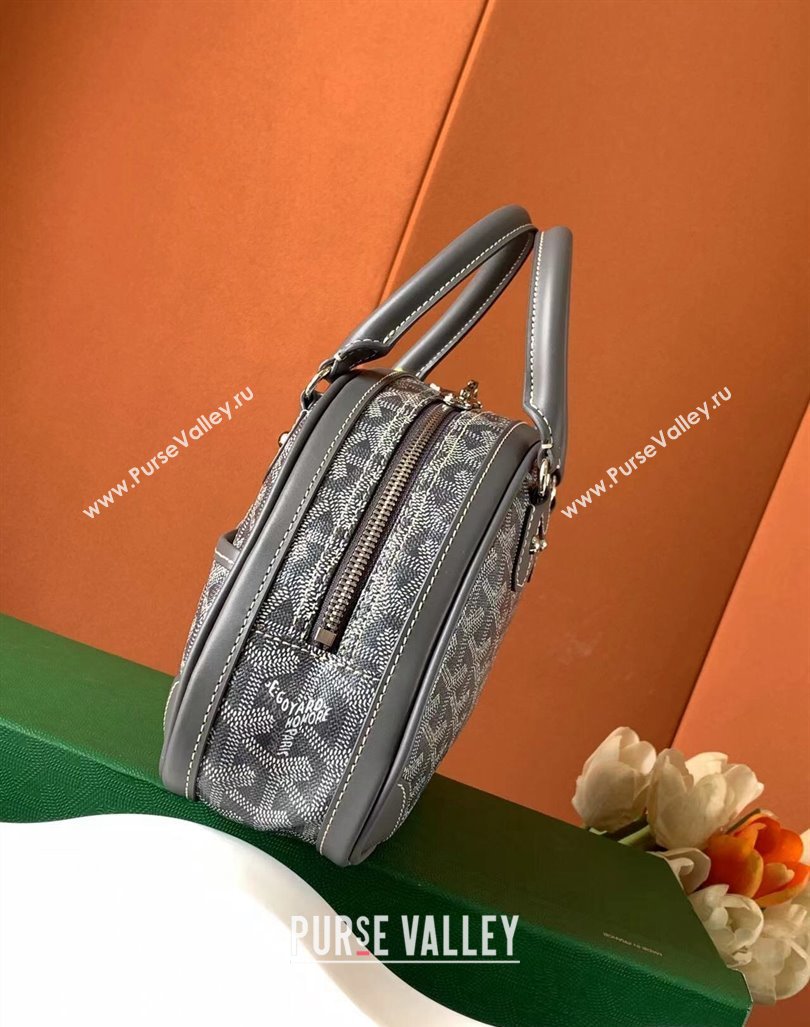 Goyard Saint Jeanne PM Bowling Bag Gray (zhang-23112016)