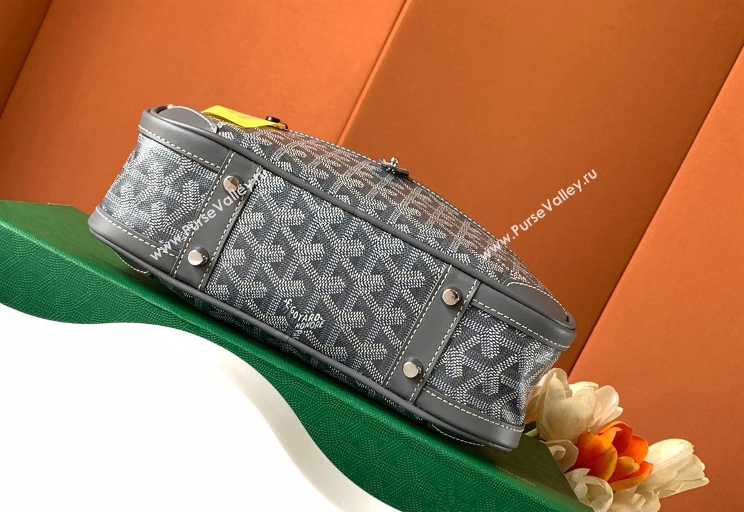 Goyard Saint Jeanne PM Bowling Bag Gray (zhang-23112016)