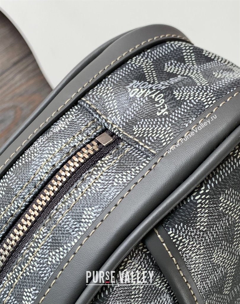 Goyard Saint Jeanne PM Bowling Bag Gray (zhang-23112016)