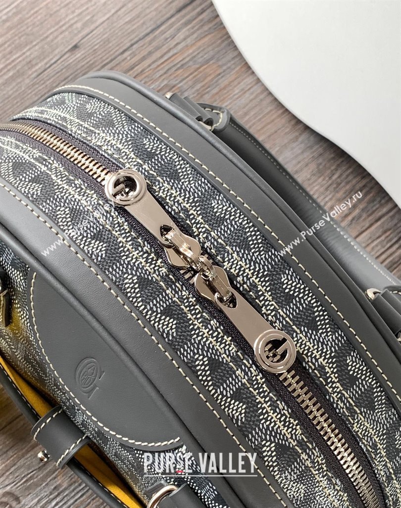 Goyard Saint Jeanne PM Bowling Bag Gray (zhang-23112016)