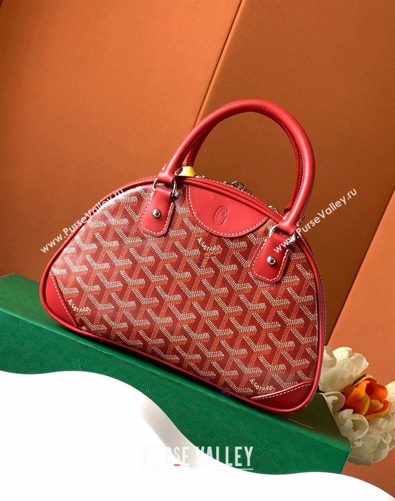 Goyard Saint Jeanne PM Bowling Bag Red (zhang-23112021)