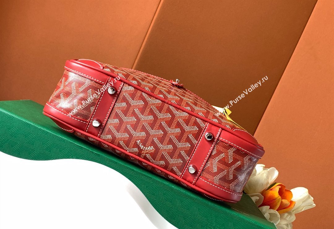Goyard Saint Jeanne PM Bowling Bag Red (zhang-23112021)