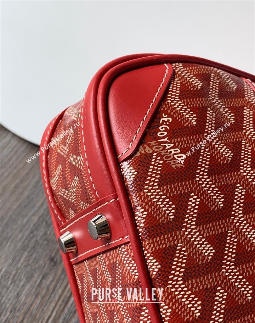Goyard Saint Jeanne PM Bowling Bag Red (zhang-23112021)