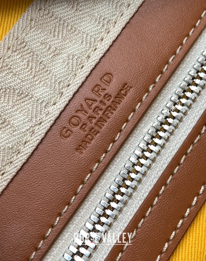 Goyard Saint Jeanne PM Bowling Bag Brown (zhang-23112014)