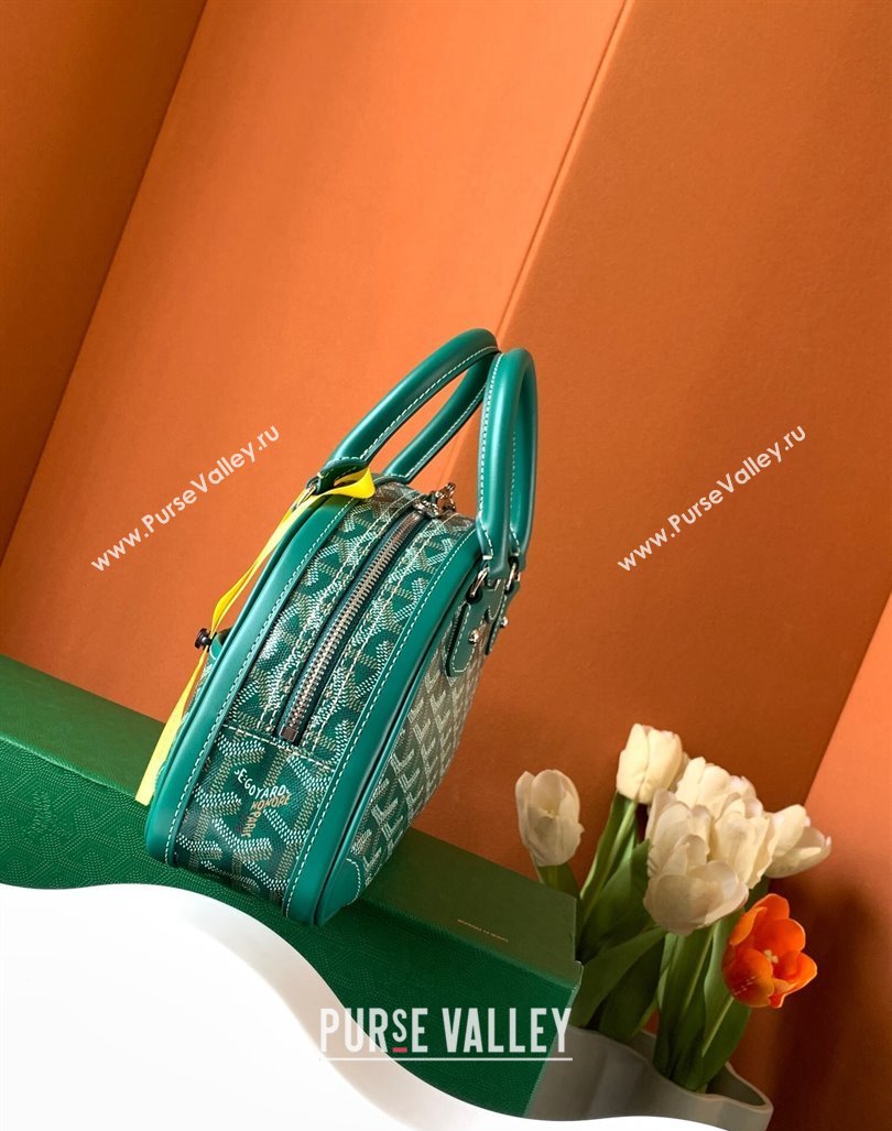 Goyard Saint Jeanne PM Bowling Bag Green (zhang-23112017)