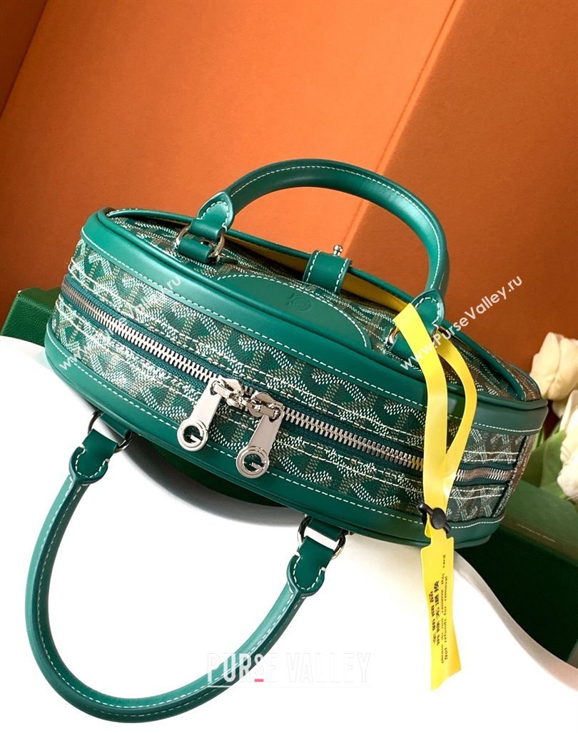 Goyard Saint Jeanne PM Bowling Bag Green (zhang-23112017)