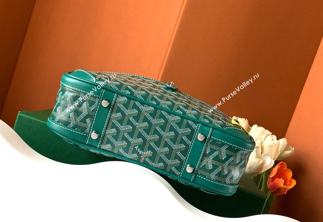 Goyard Saint Jeanne PM Bowling Bag Green (zhang-23112017)