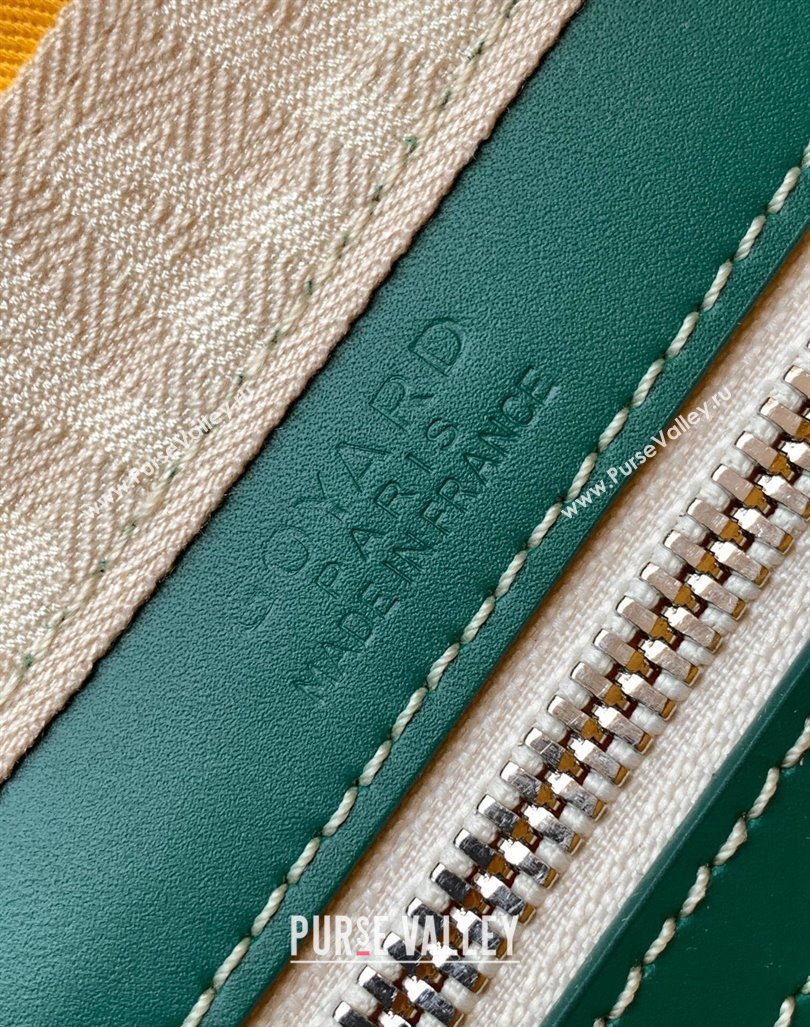 Goyard Saint Jeanne PM Bowling Bag Green (zhang-23112017)