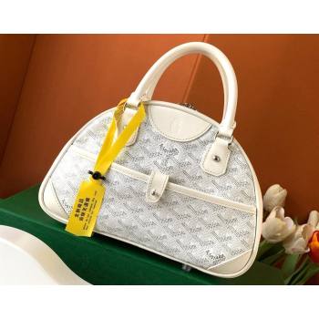 Goyard Saint Jeanne PM Bowling Bag White (zhang-23112025)