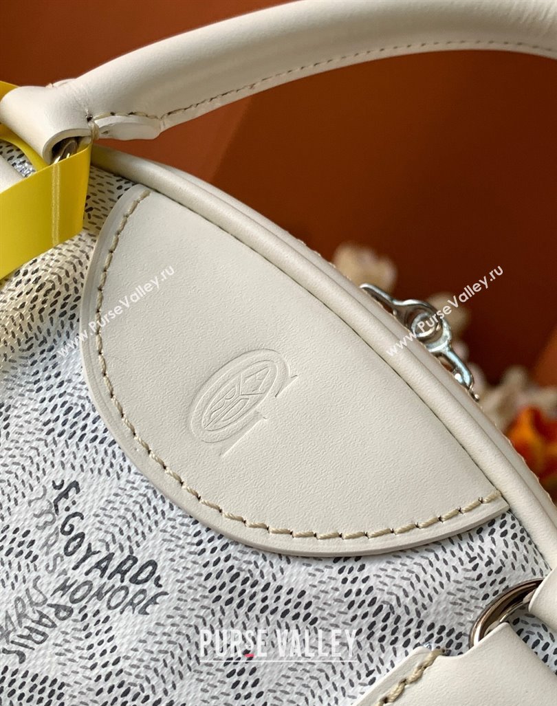 Goyard Saint Jeanne PM Bowling Bag White (zhang-23112025)