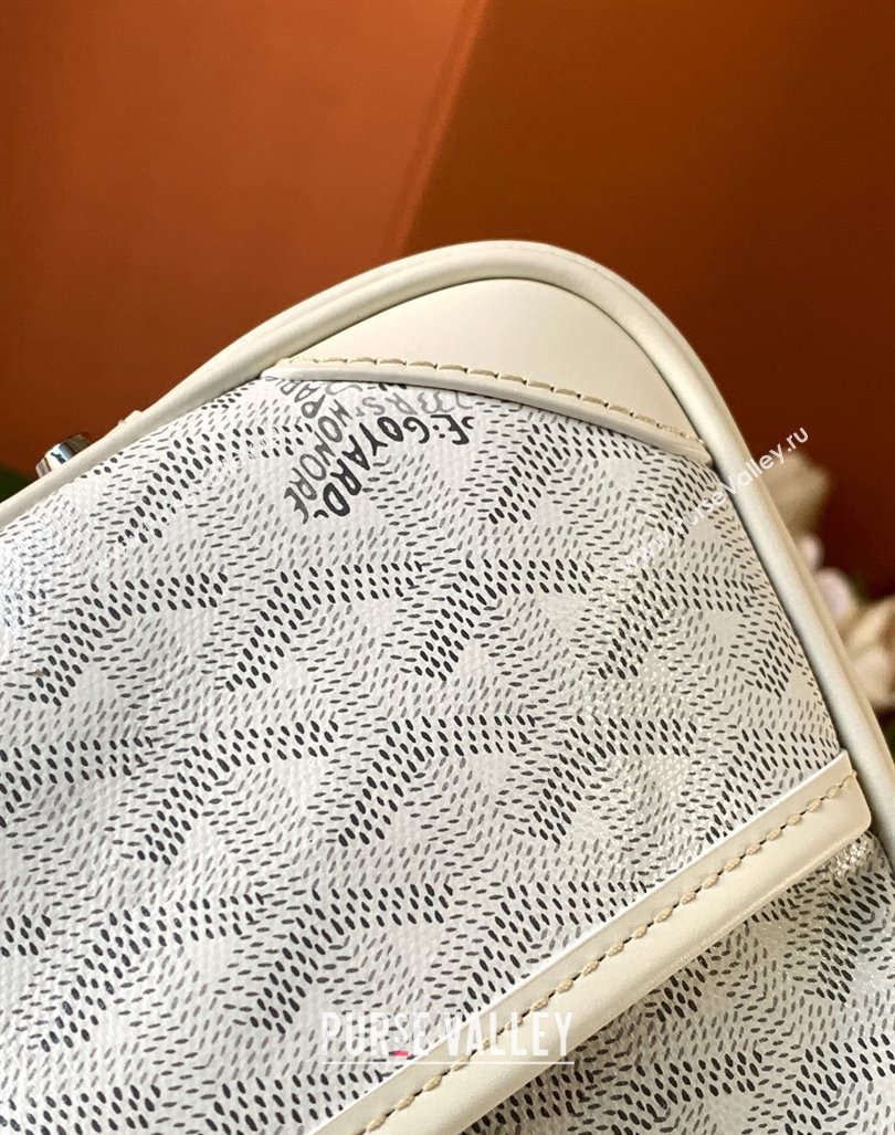 Goyard Saint Jeanne PM Bowling Bag White (zhang-23112025)