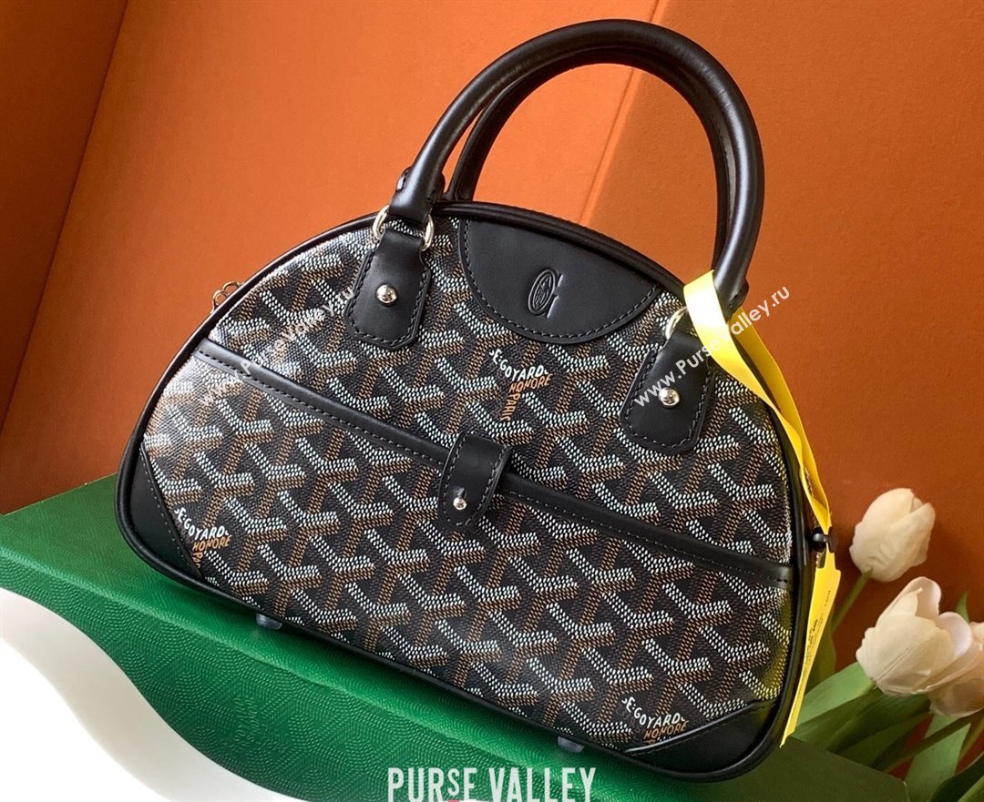 Goyard Saint Jeanne PM Bowling Bag Black (zhang-23112012)