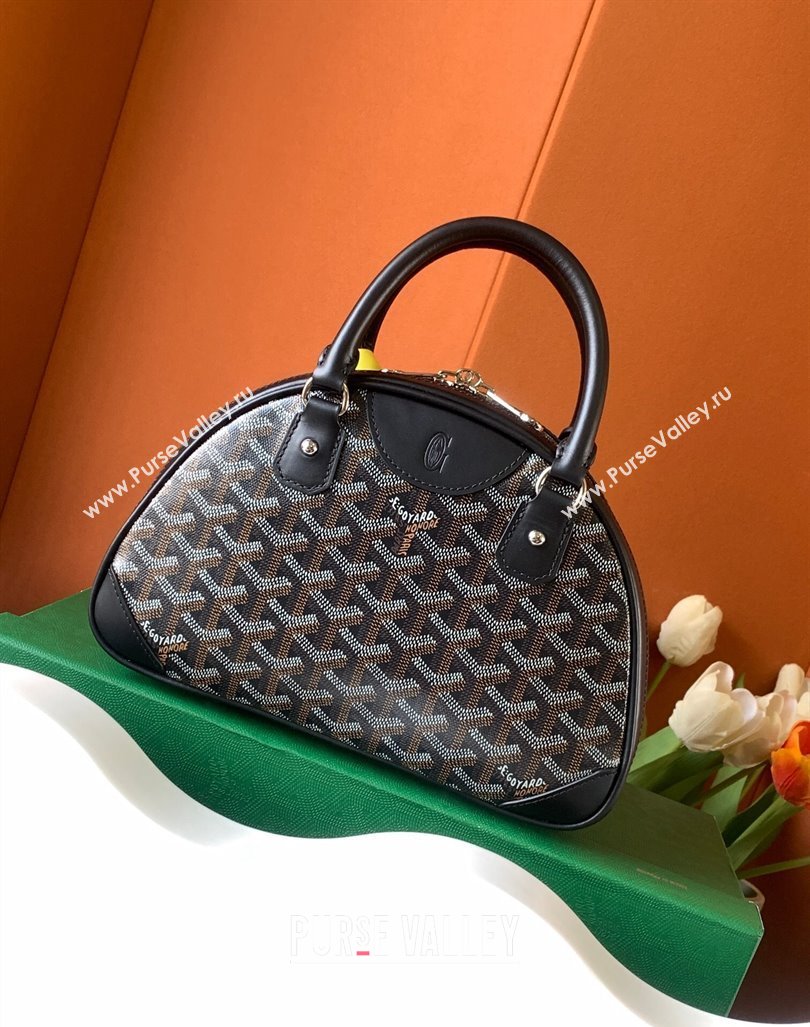 Goyard Saint Jeanne PM Bowling Bag Black (zhang-23112012)