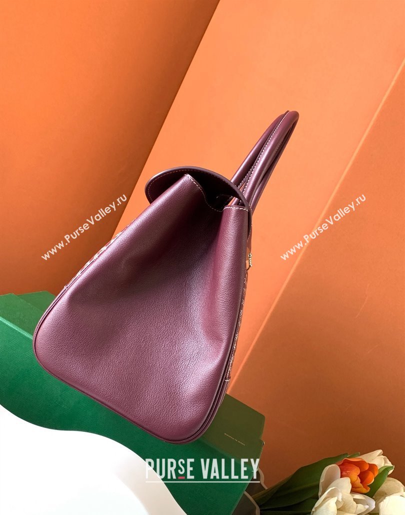 Goyard Saïgon tote bag Burgundy (zhang-23112405)
