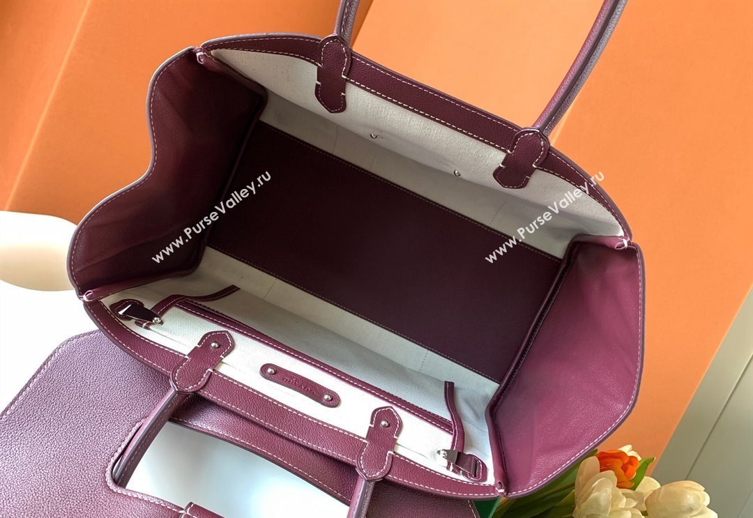Goyard Saïgon tote bag Burgundy (zhang-23112405)