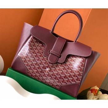 Goyard Saïgon tote bag Burgundy (zhang-23112405)