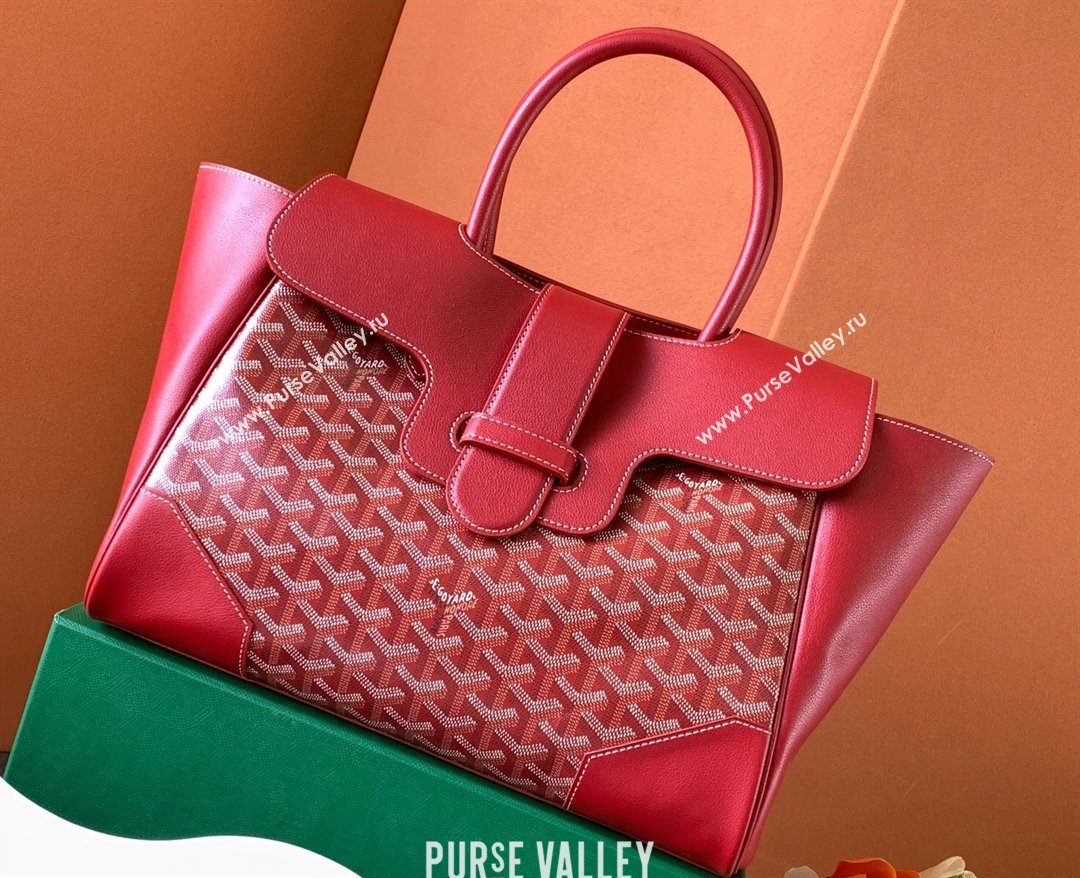 Goyard Saïgon tote bag Red (zhang-23112408)