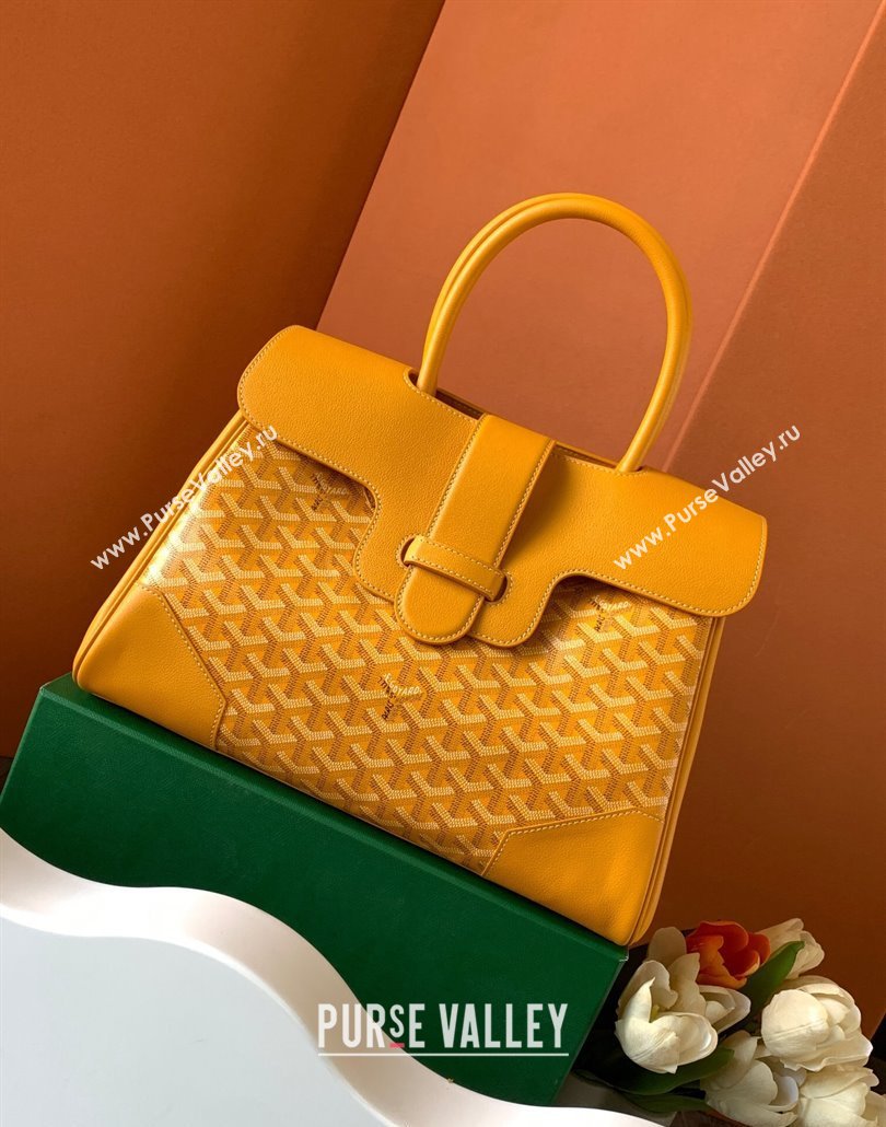 Goyard Saïgon tote bag Yellow (zhang-23112410)