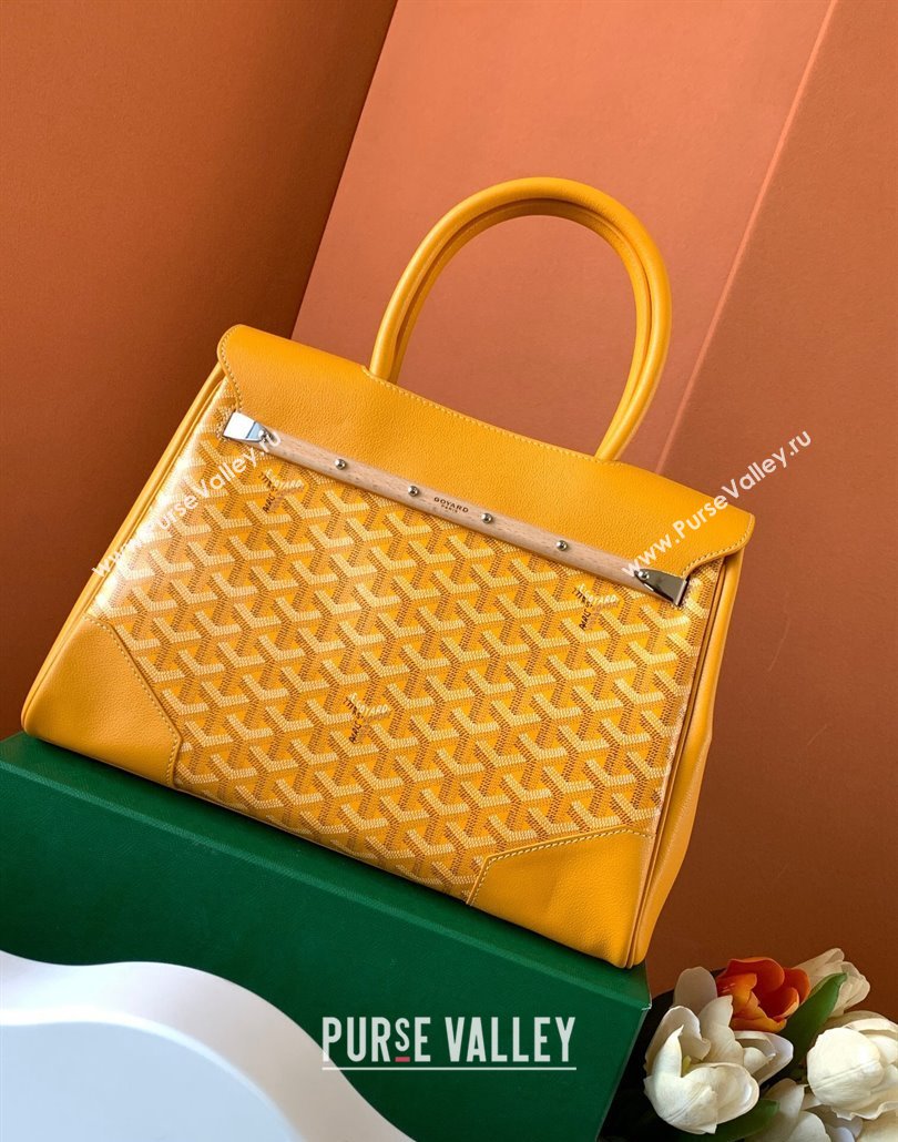 Goyard Saïgon tote bag Yellow (zhang-23112410)