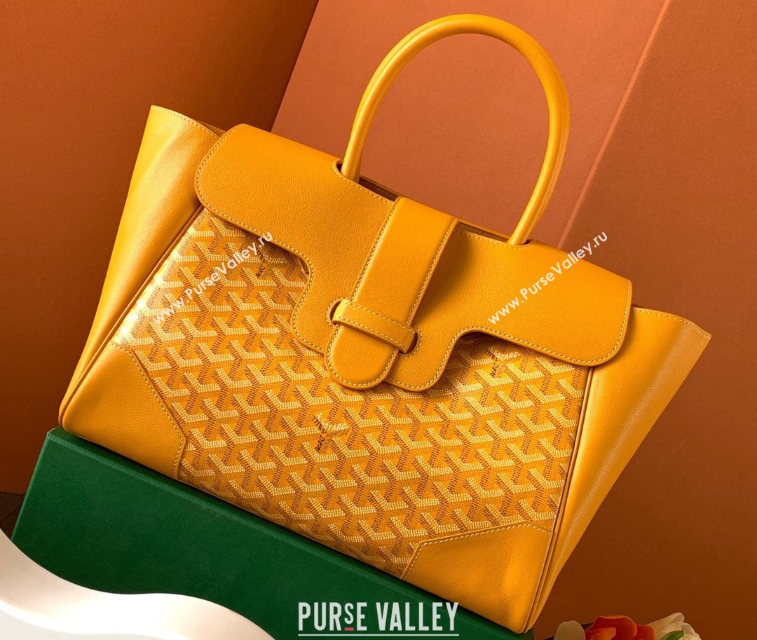 Goyard Saïgon tote bag Yellow (zhang-23112410)