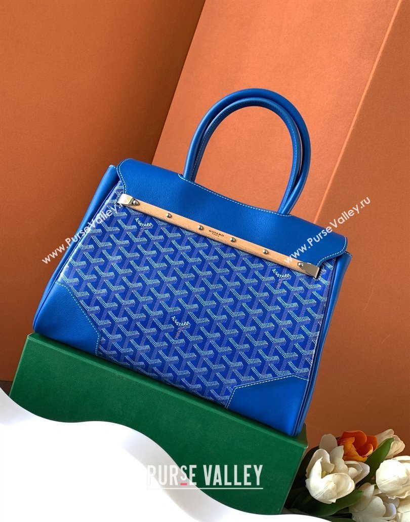 Goyard Saïgon tote bag Blue (zhang-23112403)