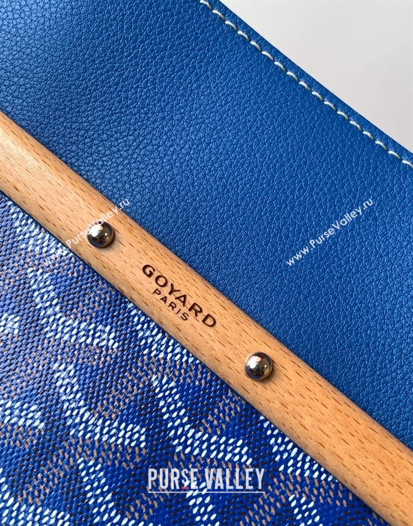 Goyard Saïgon tote bag Blue (zhang-23112403)