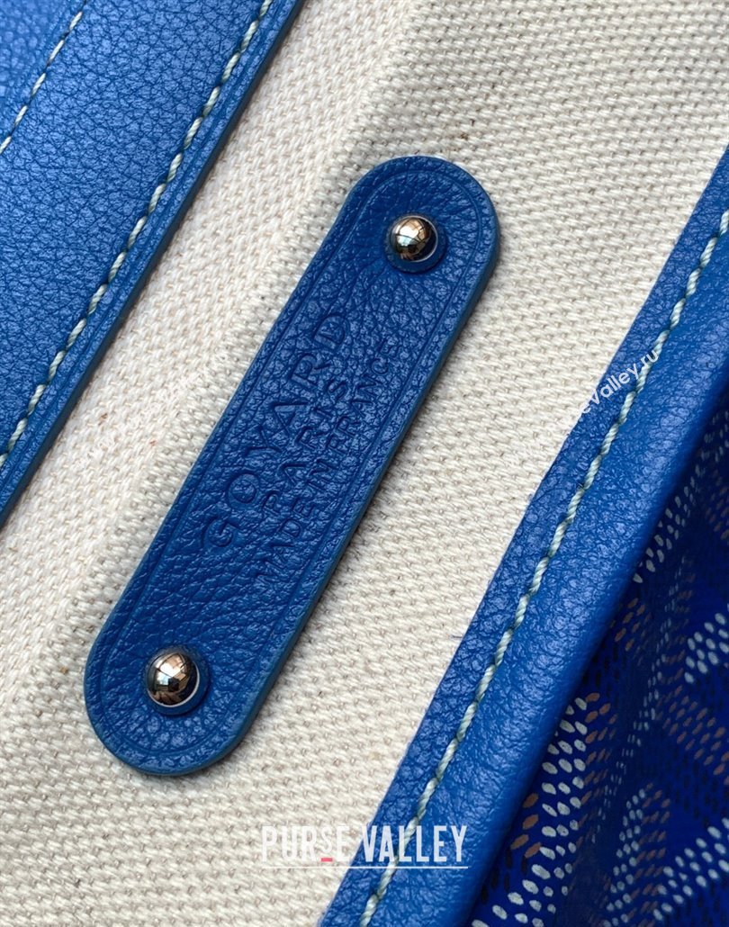 Goyard Saïgon tote bag Blue (zhang-23112403)