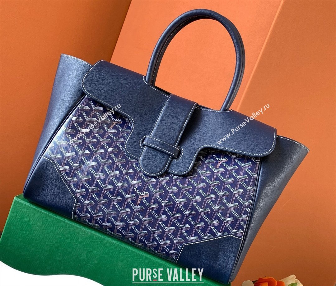 Goyard Saïgon tote bag Dark Blue (zhang-23112402)