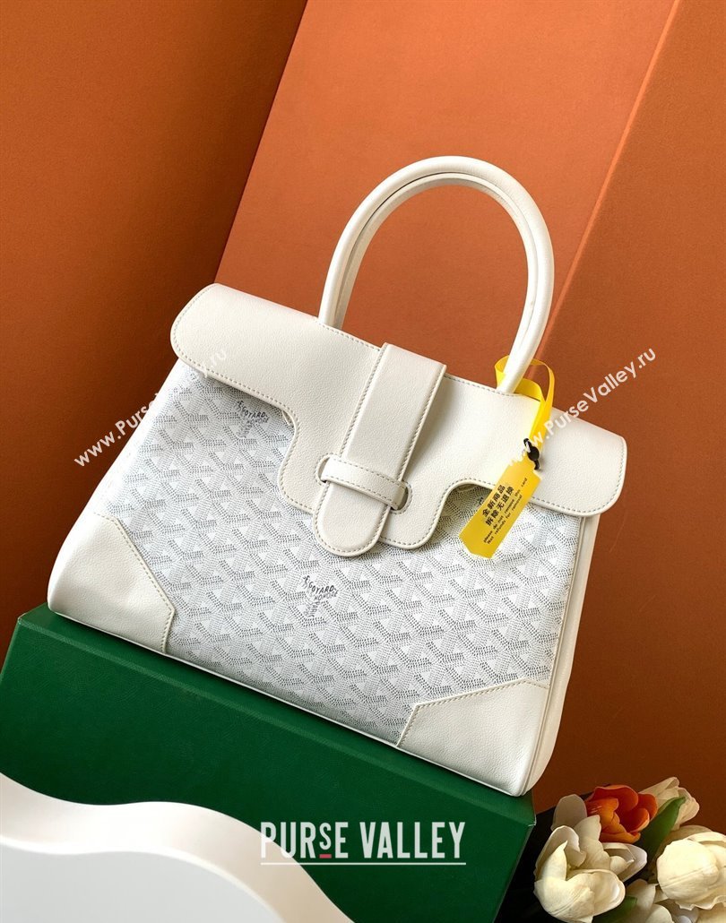 Goyard Saïgon tote bag White (zhang-23112411)