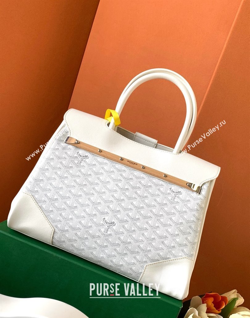 Goyard Saïgon tote bag White (zhang-23112411)