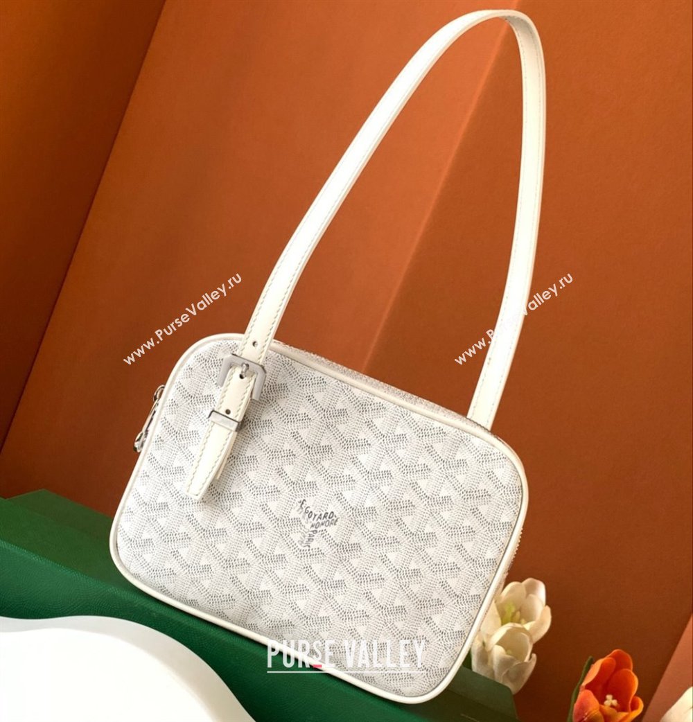 Goyard Yona PM Shoulder bag White (zhang-23112421)