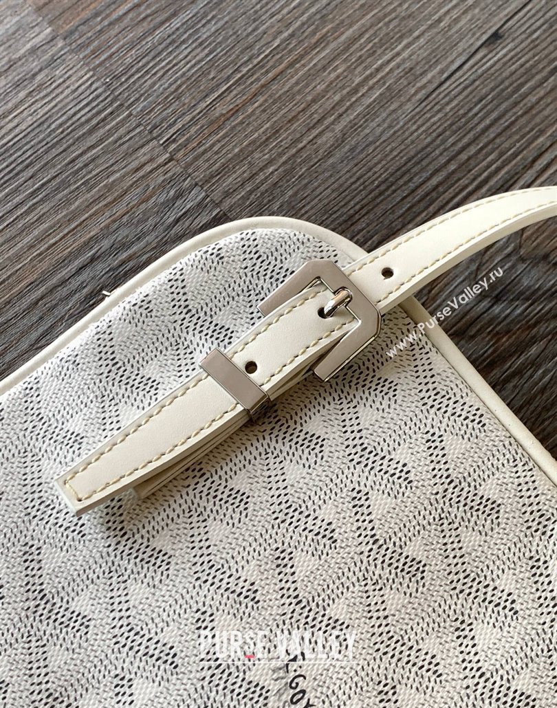 Goyard Yona PM Shoulder bag White (zhang-23112421)