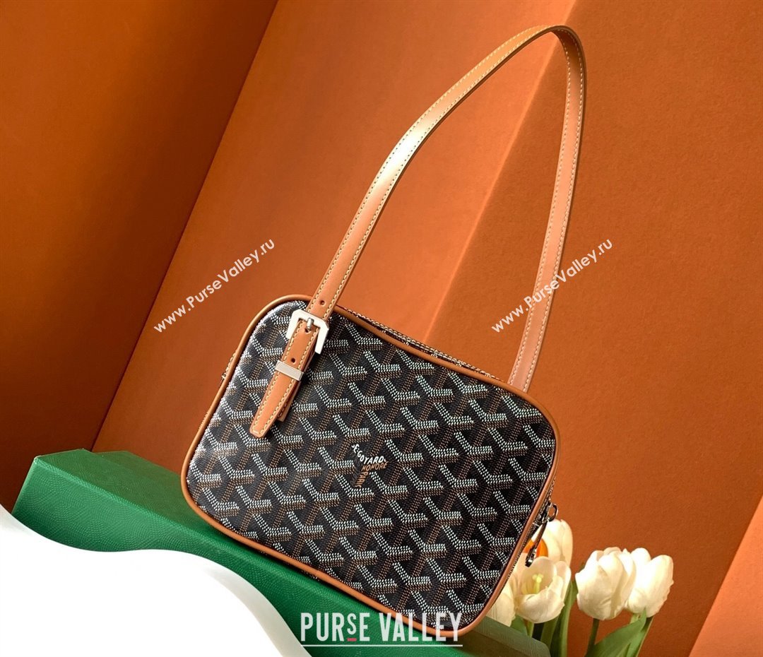 Goyard Yona PM Shoulder bag Brown (zhang-23112415)