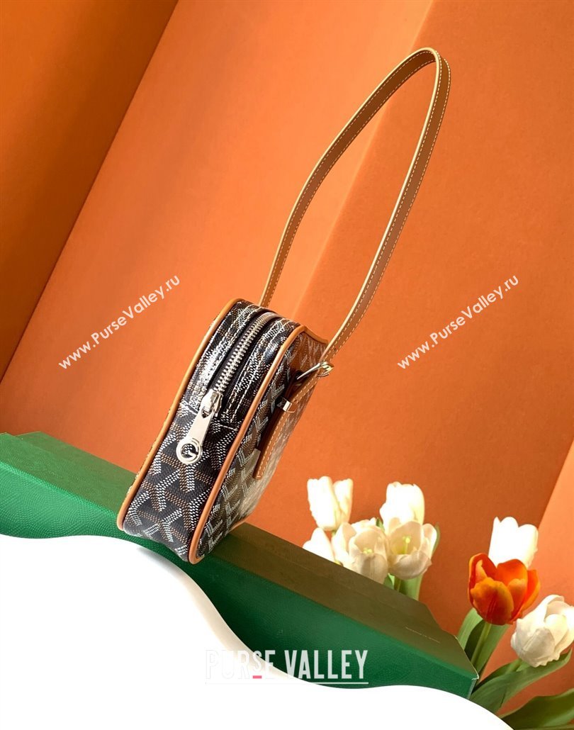 Goyard Yona PM Shoulder bag Brown (zhang-23112415)