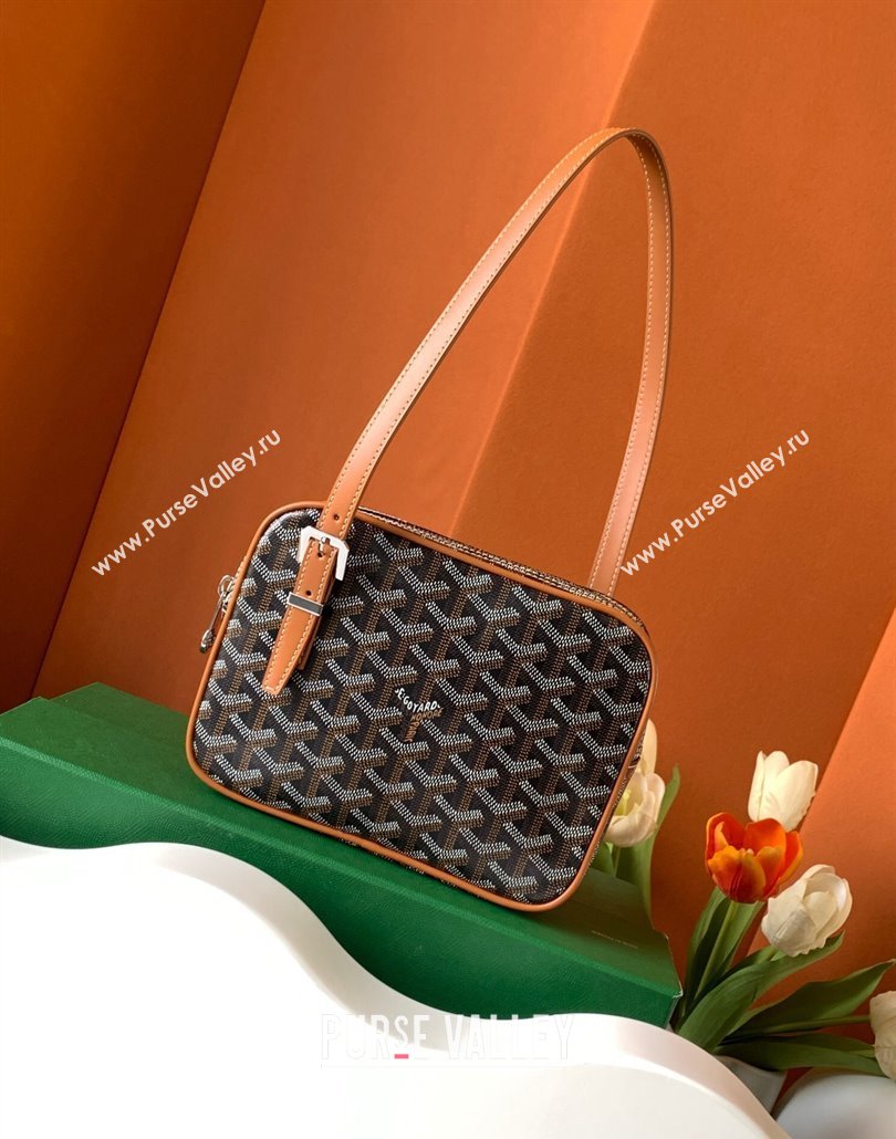 Goyard Yona PM Shoulder bag Brown (zhang-23112415)