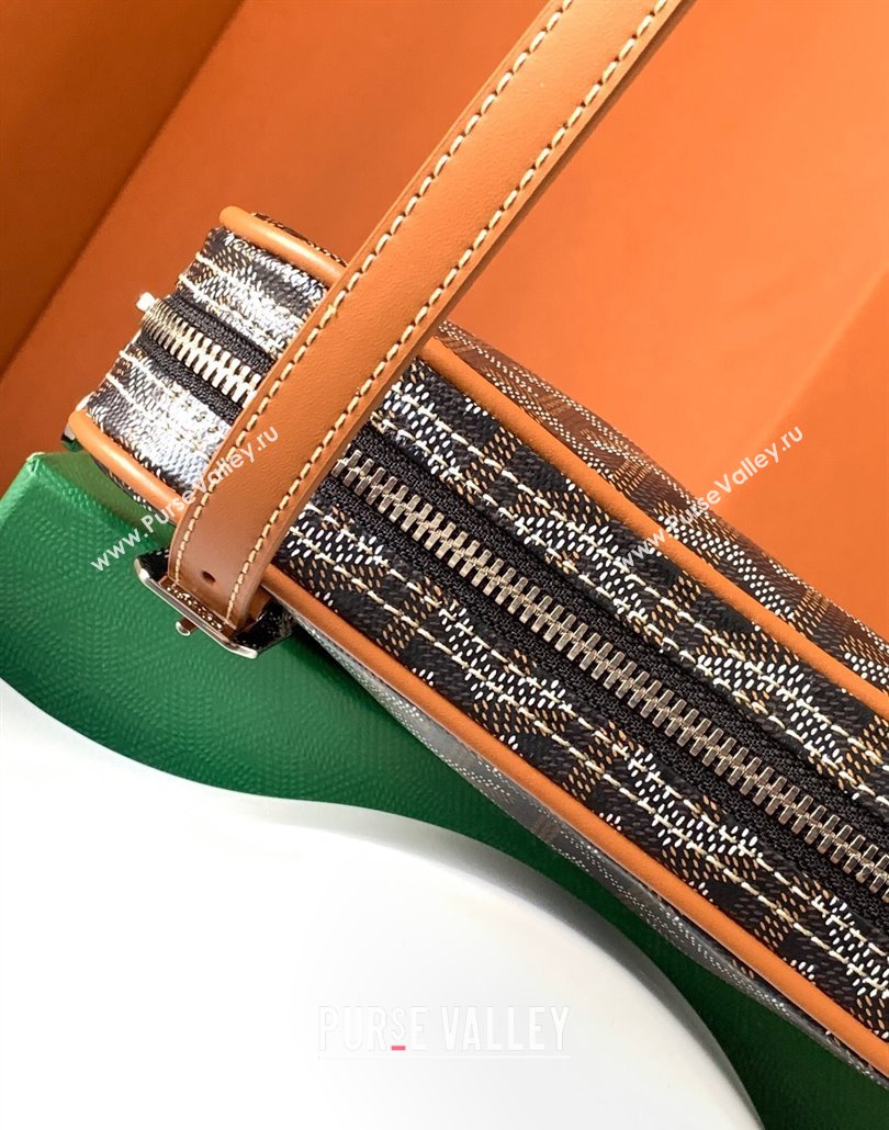 Goyard Yona PM Shoulder bag Brown (zhang-23112415)