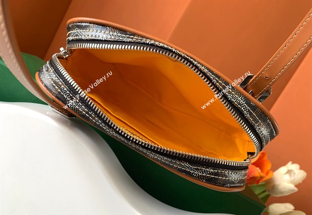 Goyard Yona PM Shoulder bag Brown (zhang-23112415)